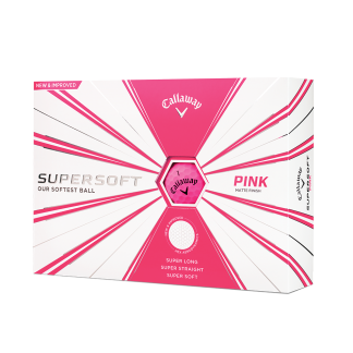 Callaway Supersoft Matte Pink Golf Ball