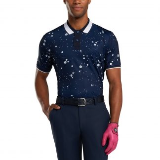 G/FORE Flower & Dot Polo