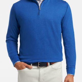 Peter Millar Crown Comfort Interlock Quarter-Zip